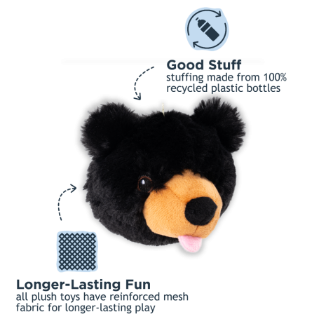 Black Bear 2-in-1 Fetch Ball