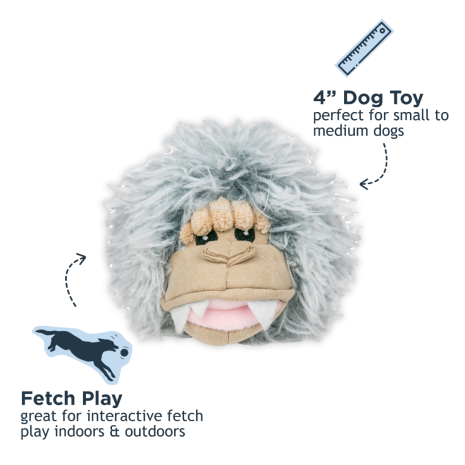 Yeti Head 2-in-1 Fetch Ball