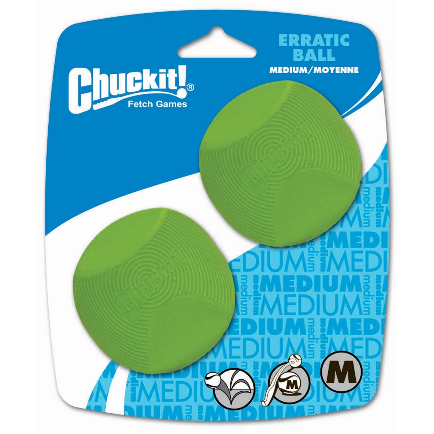 Chuckit Erratic Ball 2-Pack