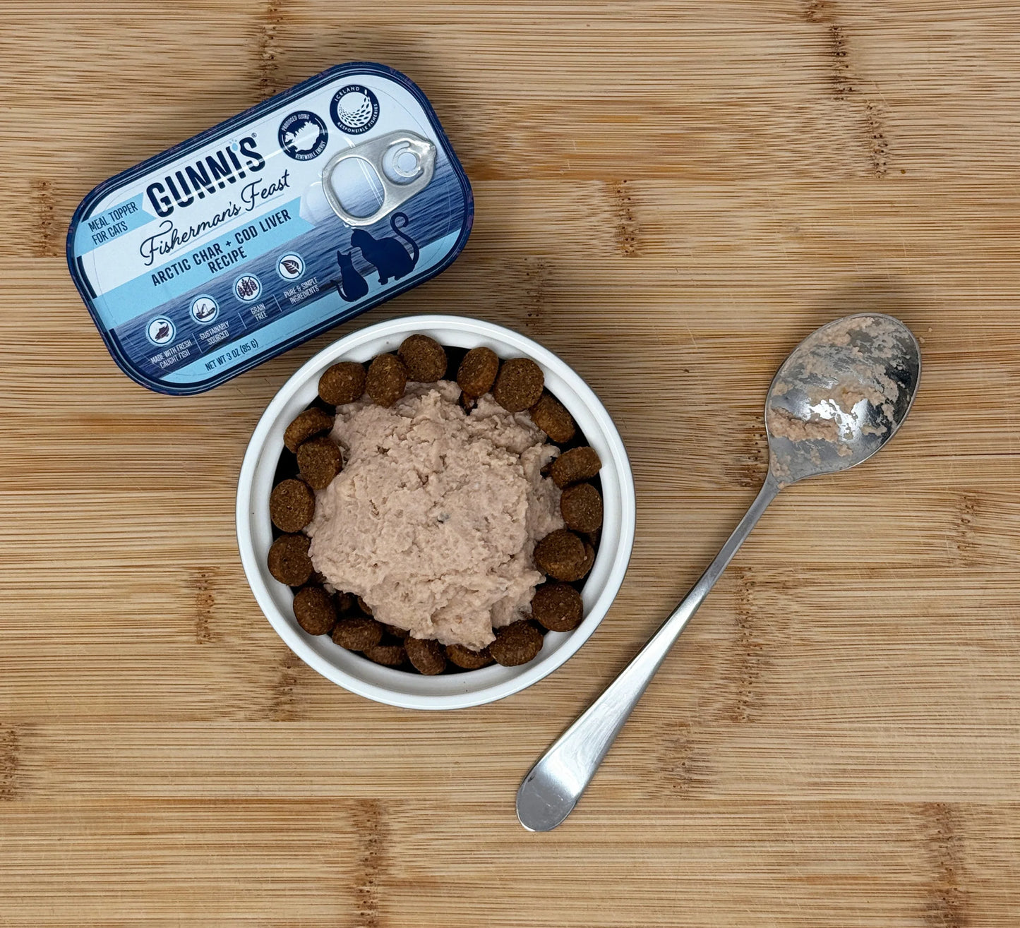 Artic Char + Cod Liver Food Topper for Cats