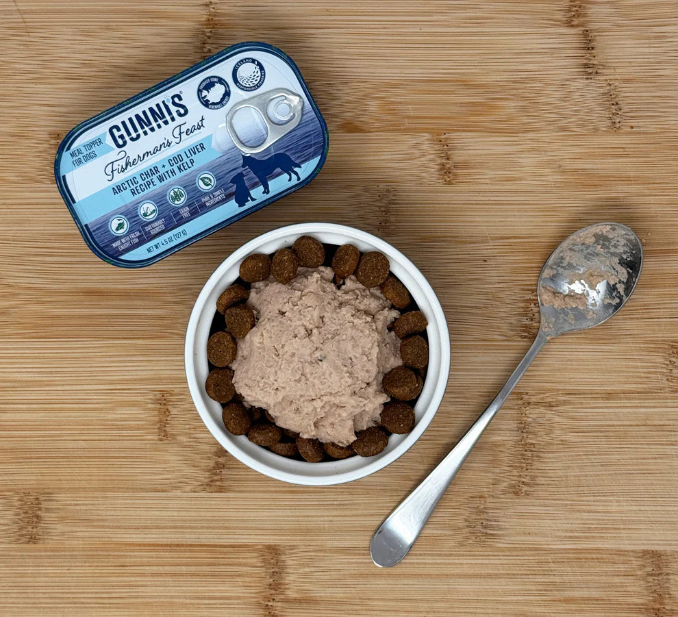 Arctic Char with Cod Liver + Kelp Food Topper for Dogs