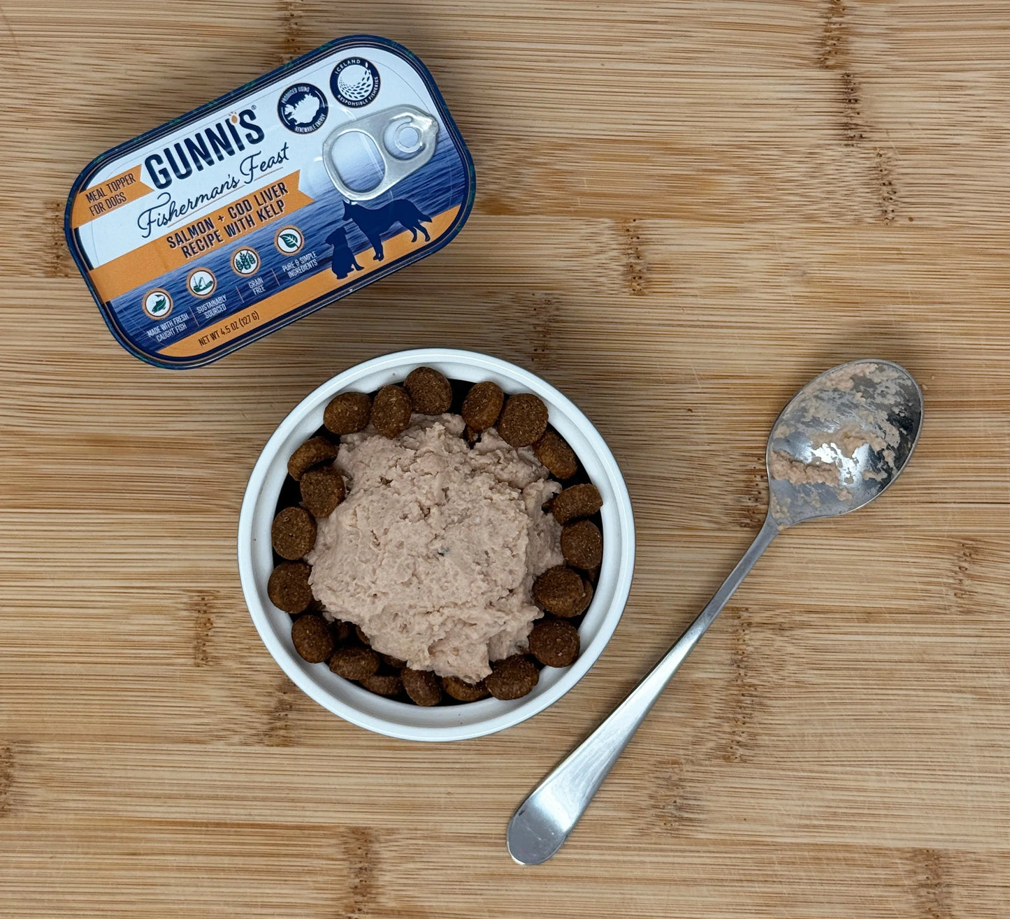 Salmon with Cod Liver + Kelp Food Topper for Dogs