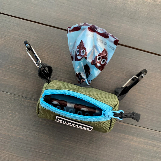 Wilderdog Poop Bag Holder with Poop Bags