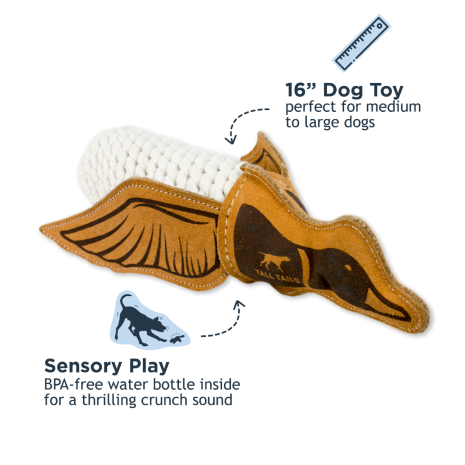Natural Leather Crunch and Tug Duck