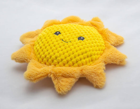 8" Sun Plush Dog Toy