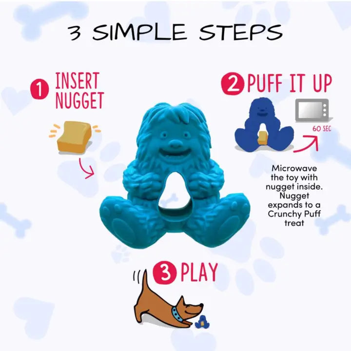 Yak Chew Puff & Play Toy