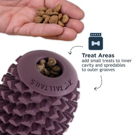 Natural Rubber Pinecone Enrichment Toy