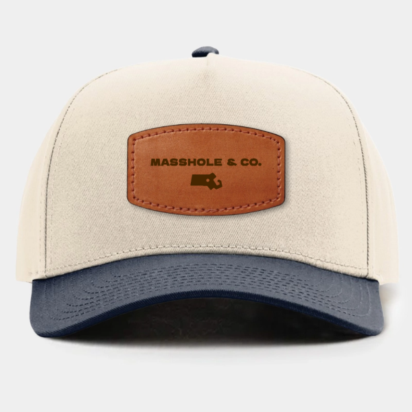 Masshole Biscuit Co. merchandise (hats, sweatshirts, t-shirts, and paw towels) displayed at the 206 Main St location. All items feature the Masshole Biscuit Co logo.
