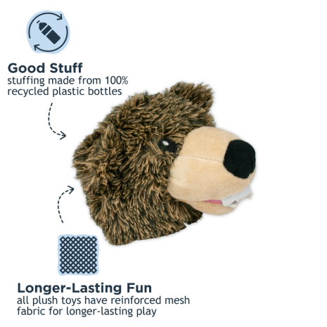 Grizzly Bear 2-in-1 Fetch Ball