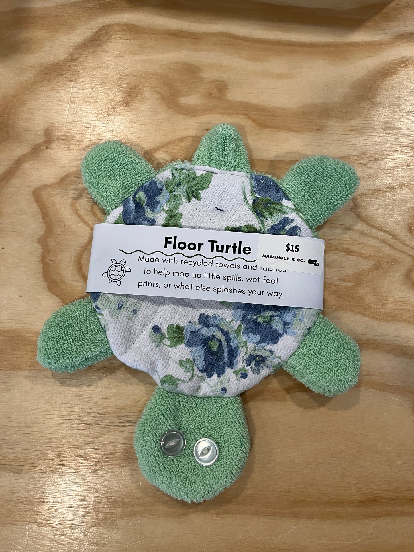 Floor Turtle by Knottie Pearl