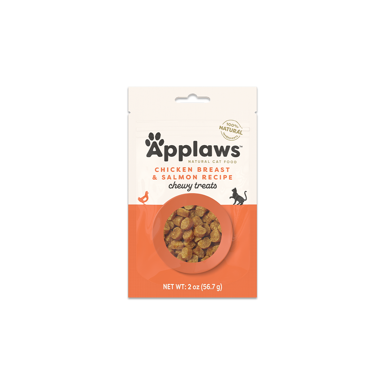 Chicken + Salmon Chewy Cat Treat