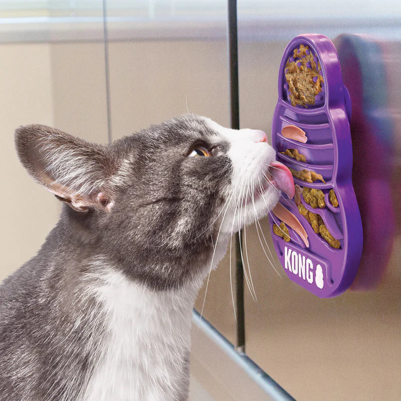 Kitty Lick Mat - Small Purple