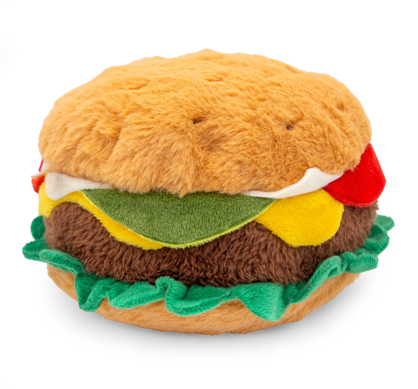 5" Cheeseburger Dog Toy