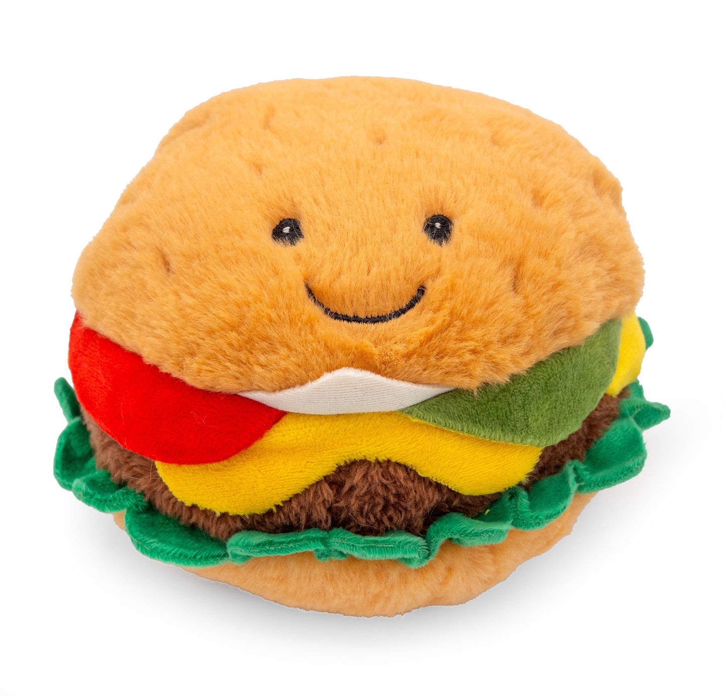 5" Cheeseburger Dog Toy