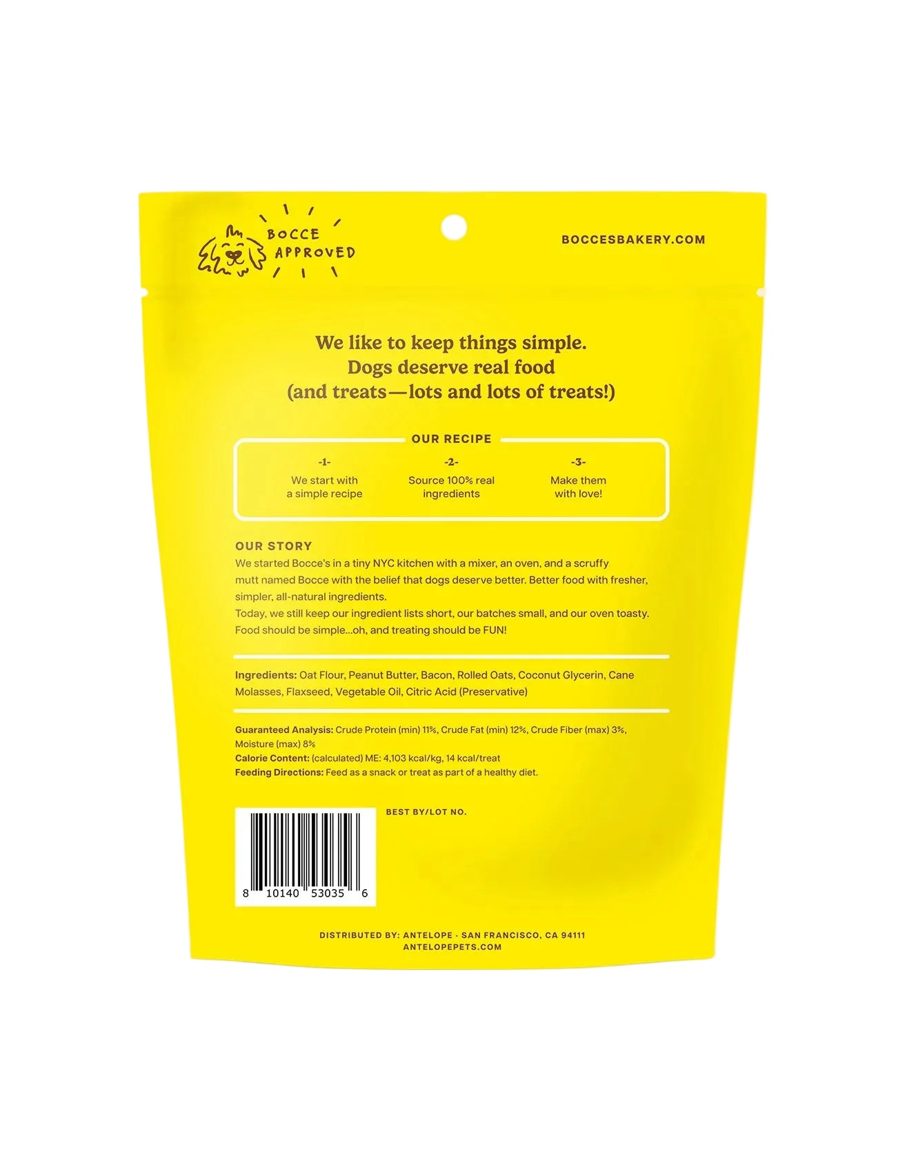 Bac' n Nutty Soft & Chewy Dog Treats