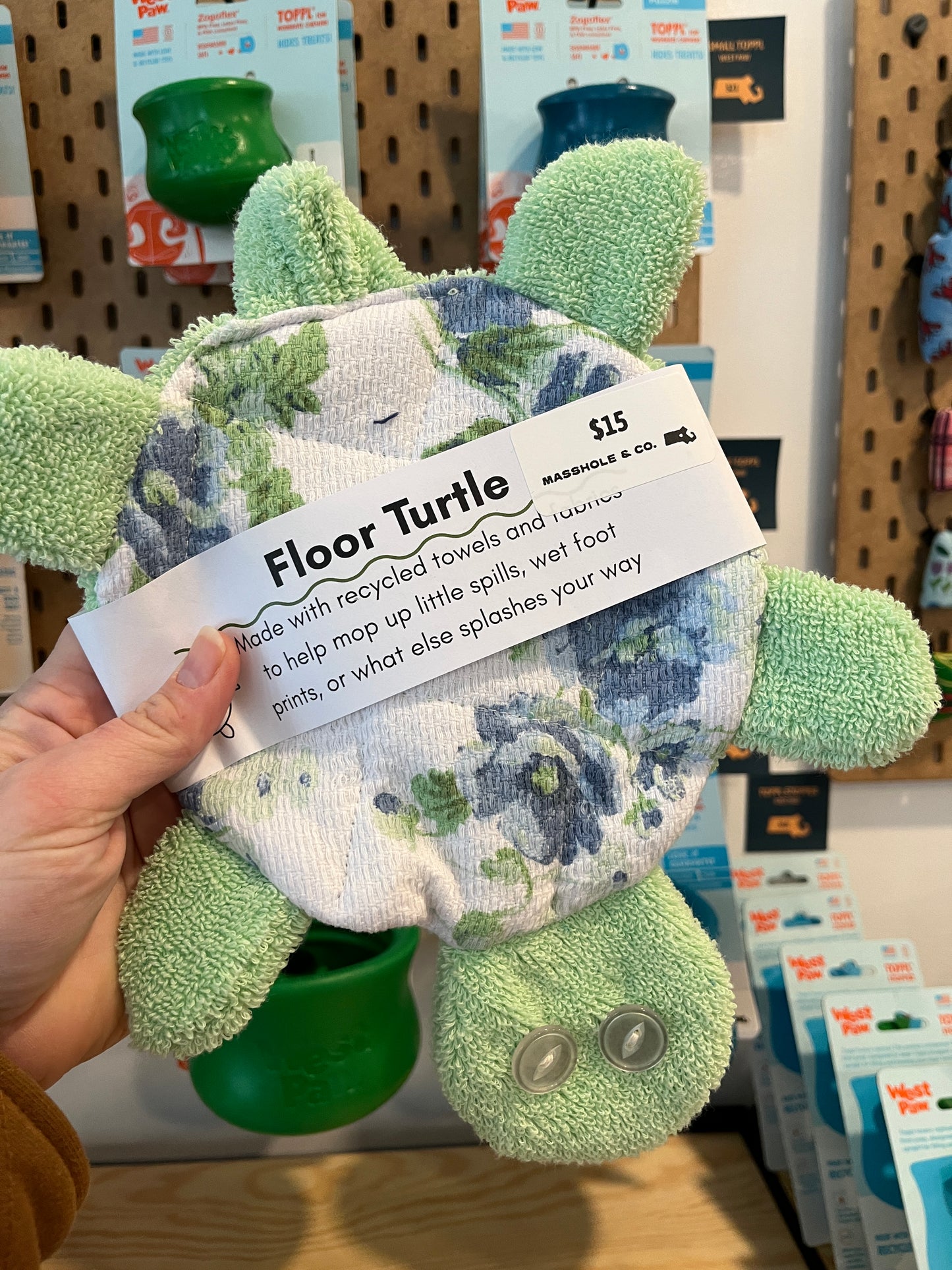 Floor Turtle by Knottie Pearl