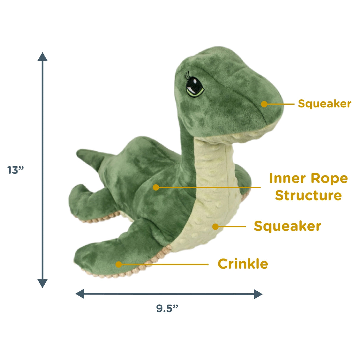 Tall Tails Rope Body Plush Toys