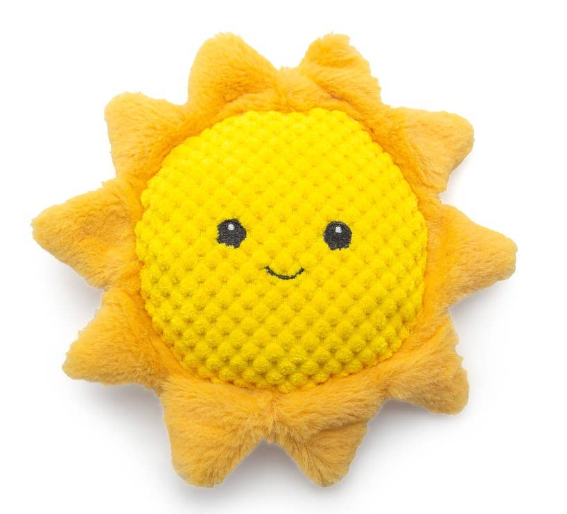 8" Sun Plush Dog Toy