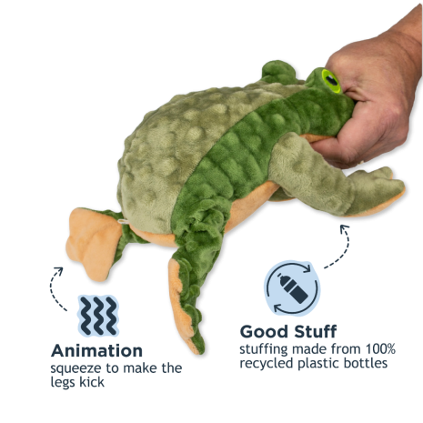 Animated Frog Plush Toy