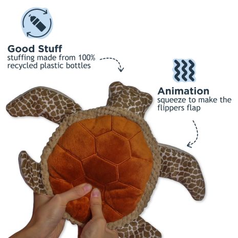 Animated Sea Turtle Plush Toy