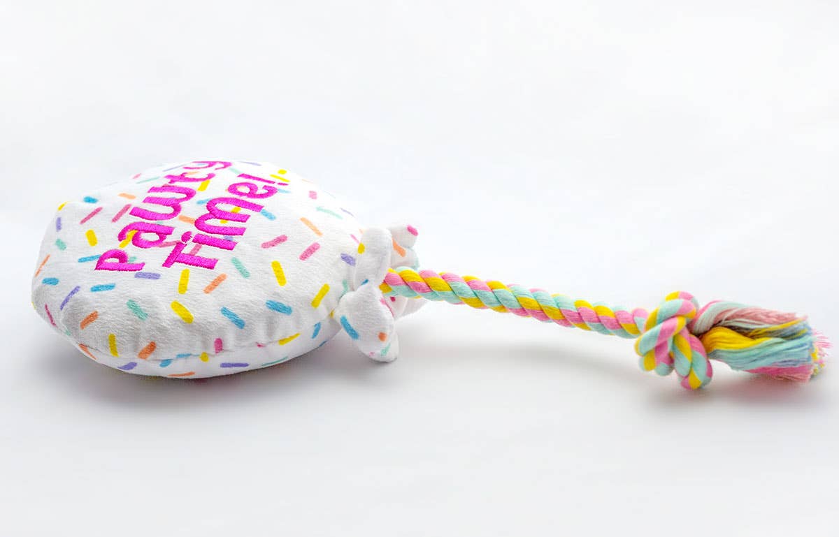 Birthday Balloon Plush with Rope 7"