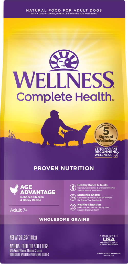 Wellness Complete Health Dog Food With Wholesome Grains