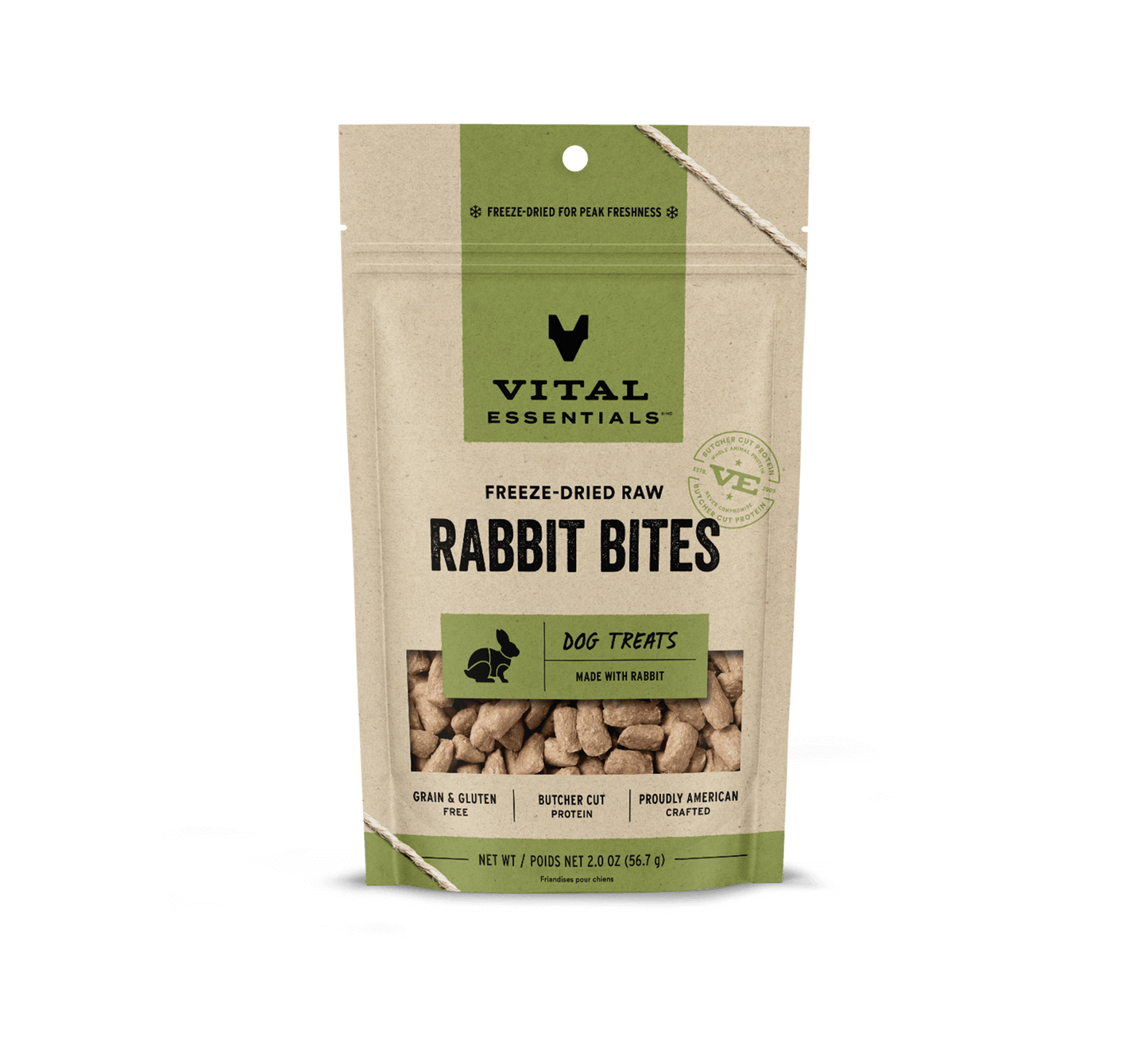 Freeze Dried Rabbit Bites