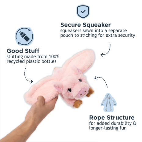 Fling, Fly, + Fetch Pig