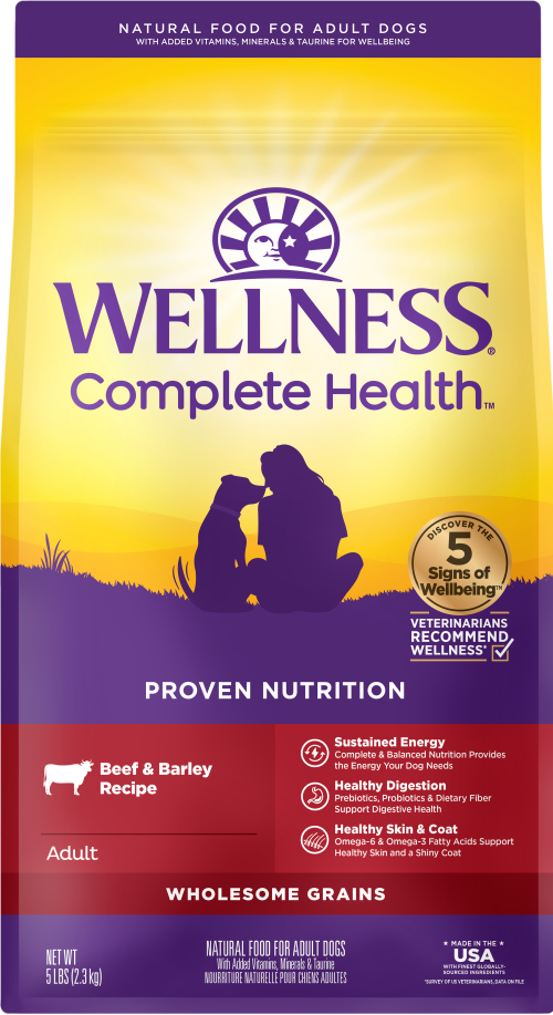 Wellness Complete Health Dog Food With Wholesome Grains