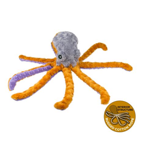 Octopus Plush Toy with Rope Body
