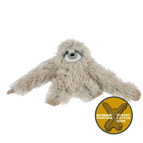 Sloth Plush Toy with Rope Body