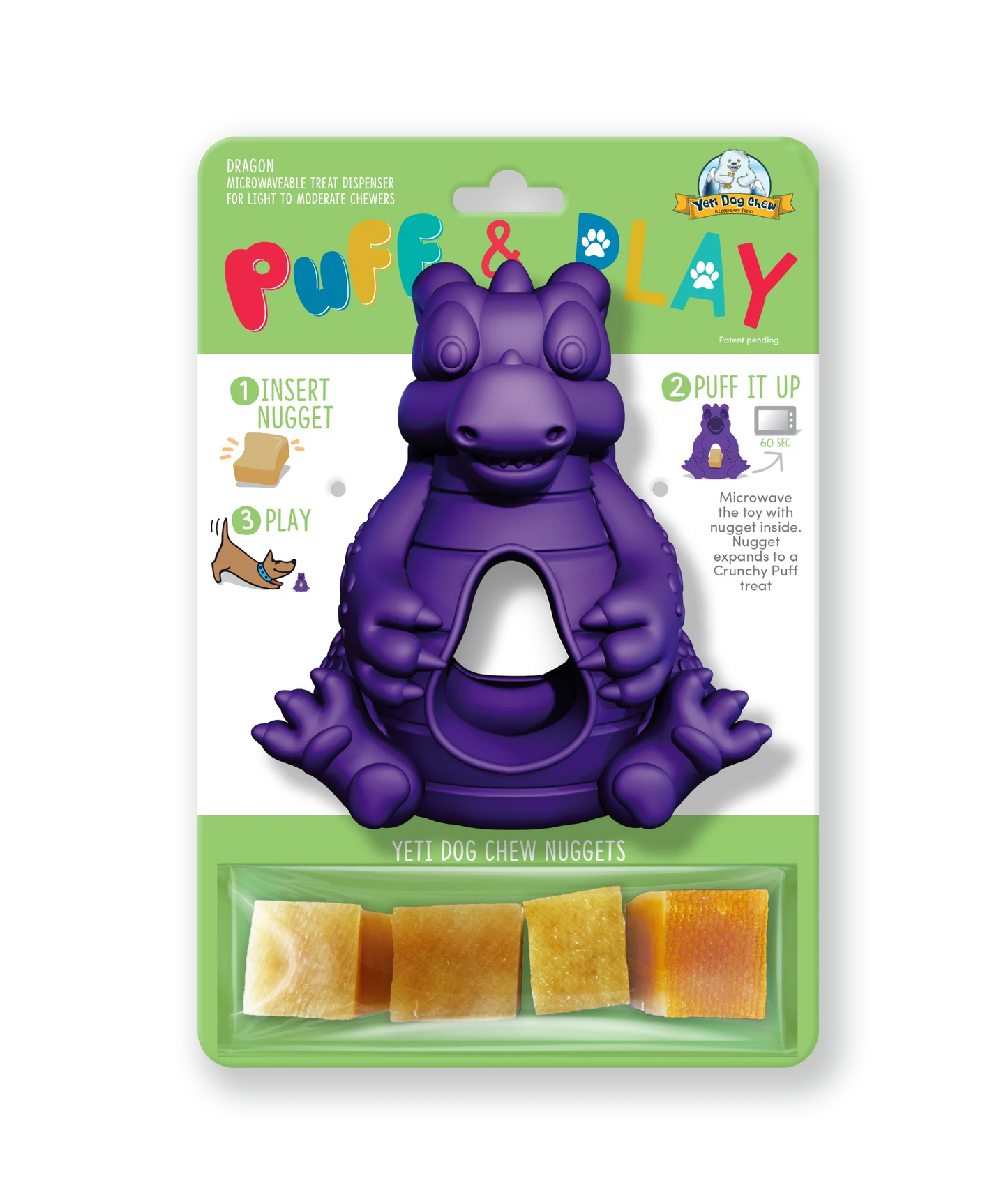 Yak Chew Puff & Play Toy